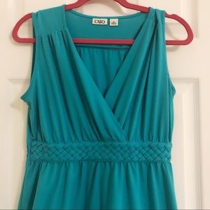 Turquoise summer dress